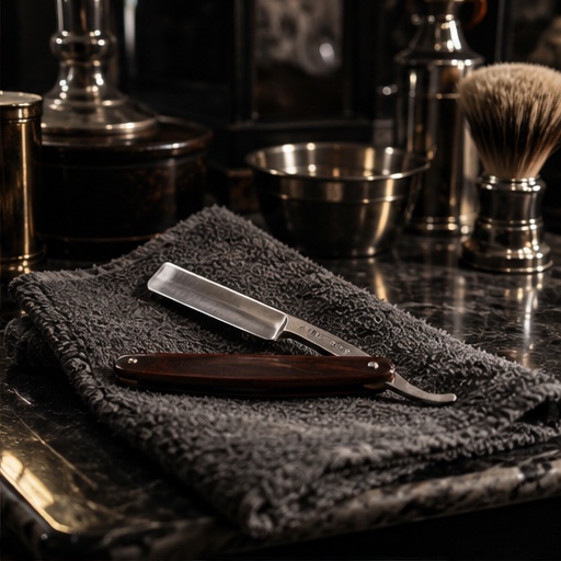 AI-generated illustrative barber photo, not an actual photo from TNR Barber